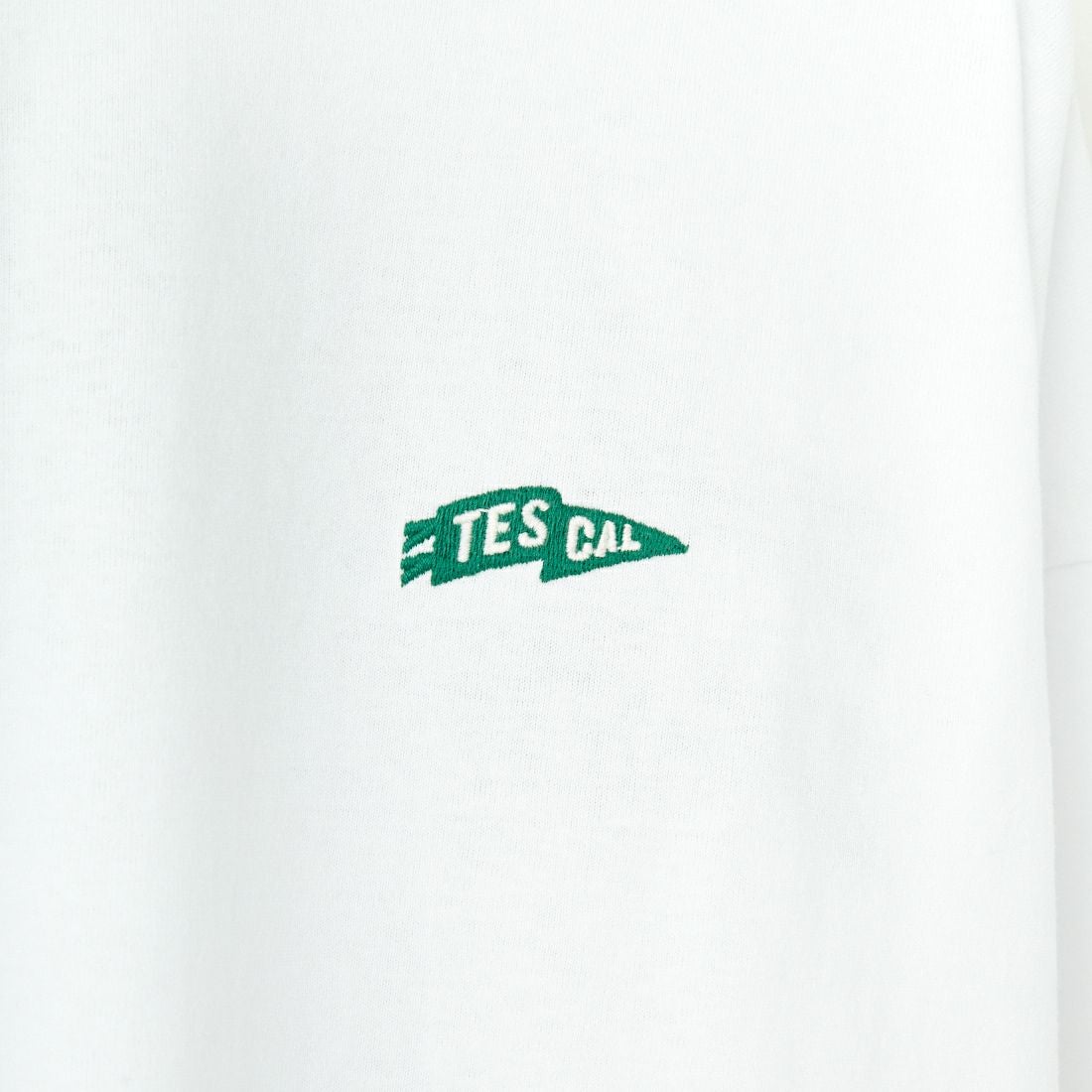 The Endless Summer [エンドレスサマー] TES サガラ刺繍ビッグロングスリーブTシャツ [C-25374303] 07 WHITE