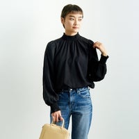 801 ﾌﾞﾗｯｸ&&モデル身長：160cm 着用サイズ：F&&