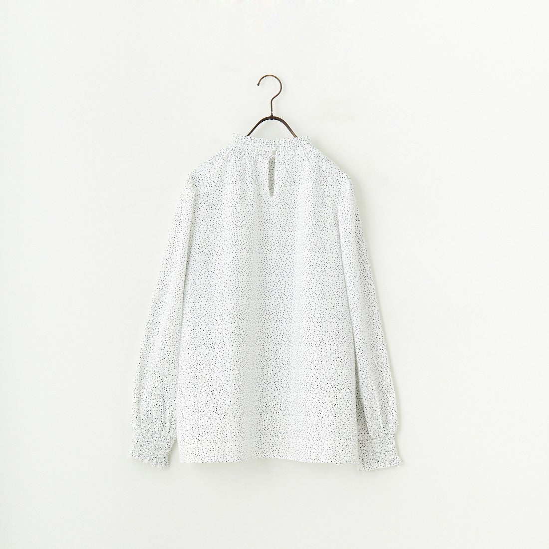 Jf Ready Made [ジェイエフレディメイド] シャーリングネック アソートブラウス [3010302] 120 ｼﾛ/ｸﾛ