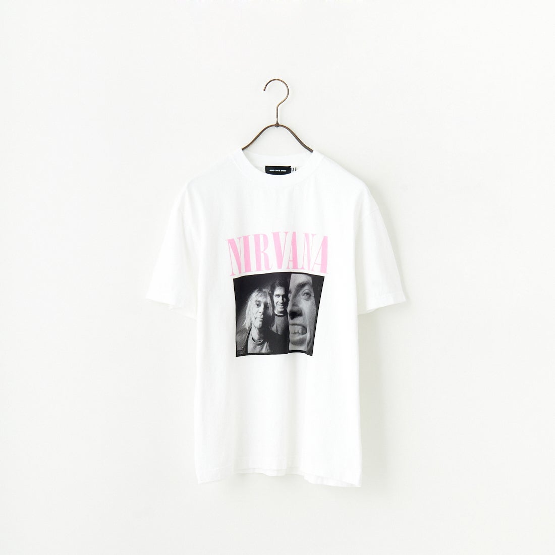 GOOD ROCK SPEED [グッドロックスピード] 別注 NIRVANA フォトプリントロックTシャツ [INTN-031-JF] WHITE