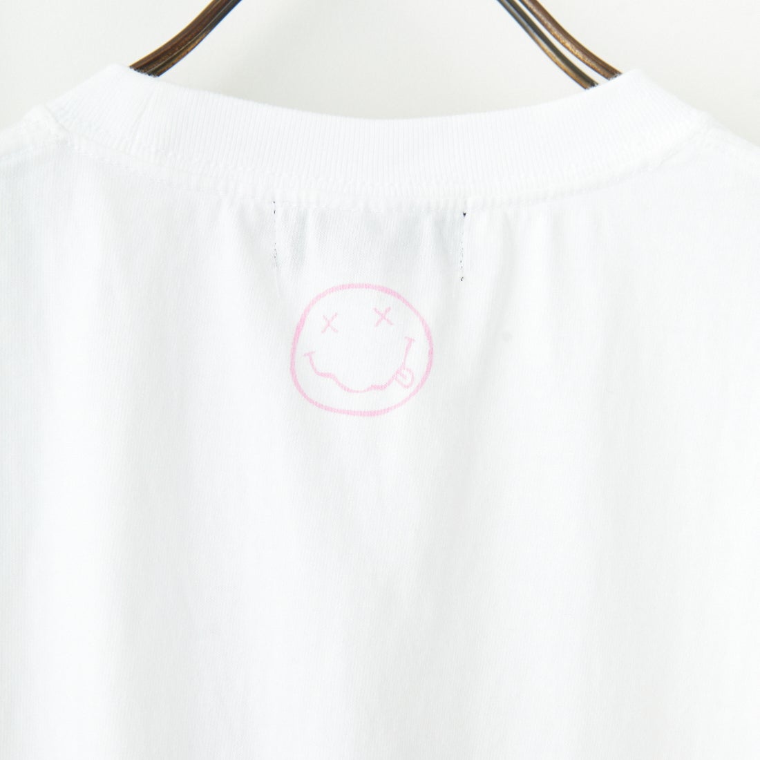 GOOD ROCK SPEED [グッドロックスピード] 別注 NIRVANA フォトプリントロックTシャツ [INTN-031-JF] WHITE