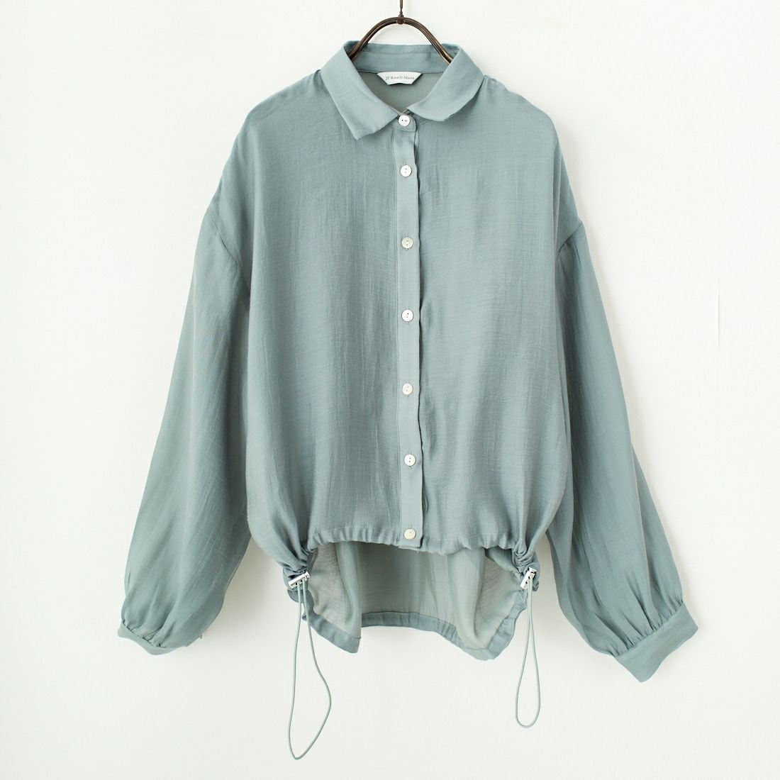 Jf Ready Made [ジェイエフレディメイド] ドロストシアーシャツ [3010303] 421 ﾐﾝﾄ