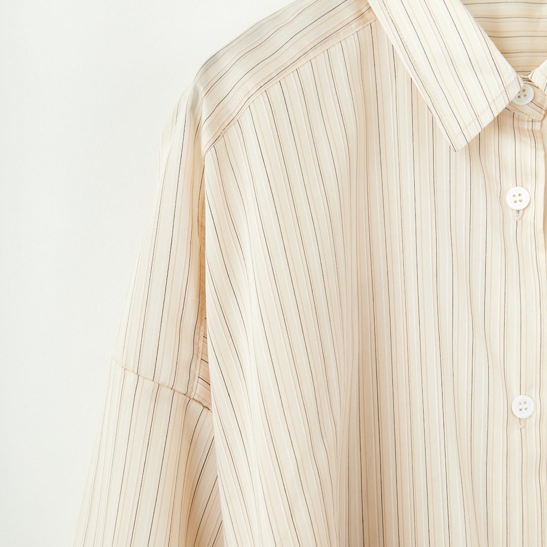 CHIGNON [シニヨン] マルチストライプオーバーシャツ [1246-470KK] BEIGE