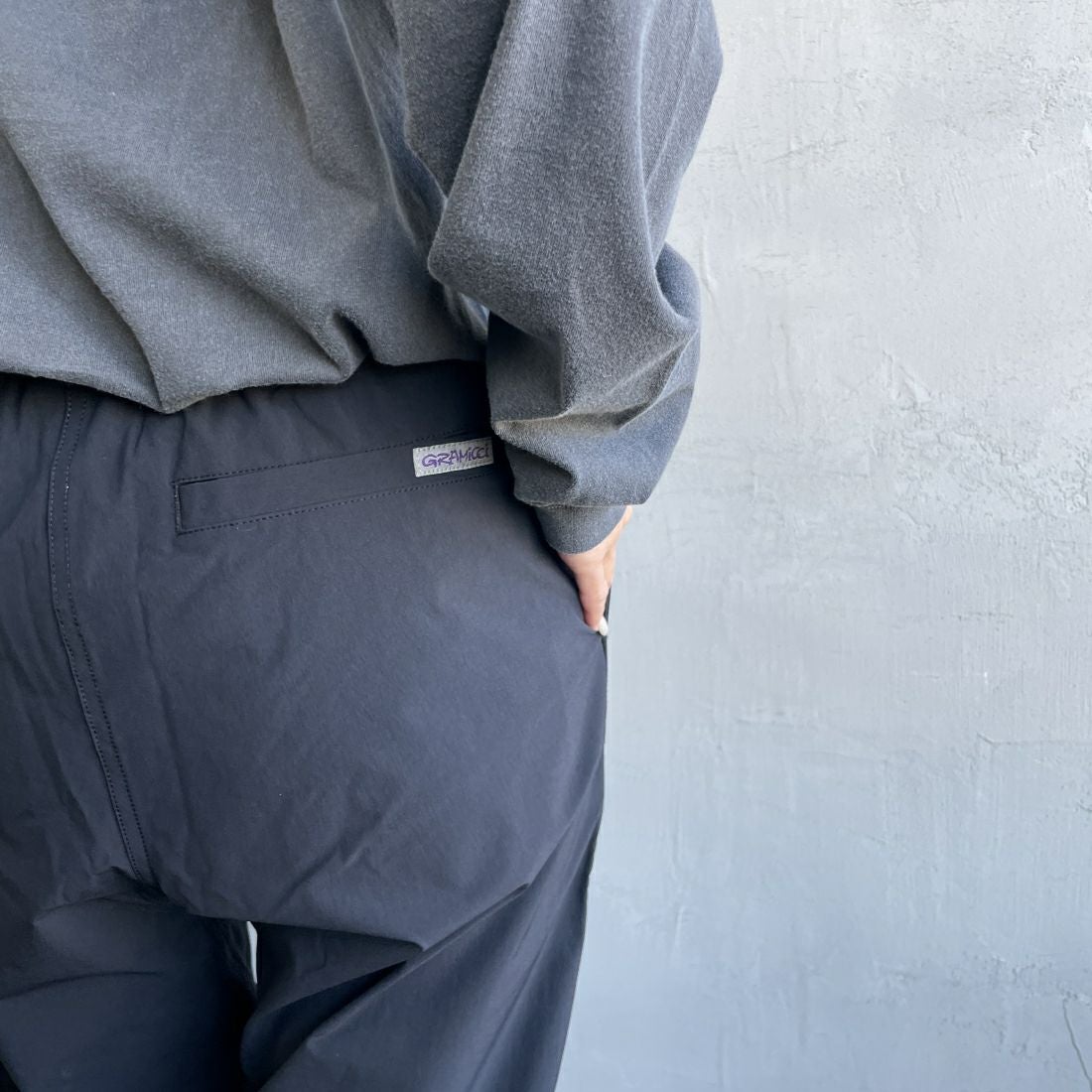 GRAMiCCi [グラミチ] 別注 エブリデイ ナイロンパンツ [GUP5-S2034-JF] BLACK