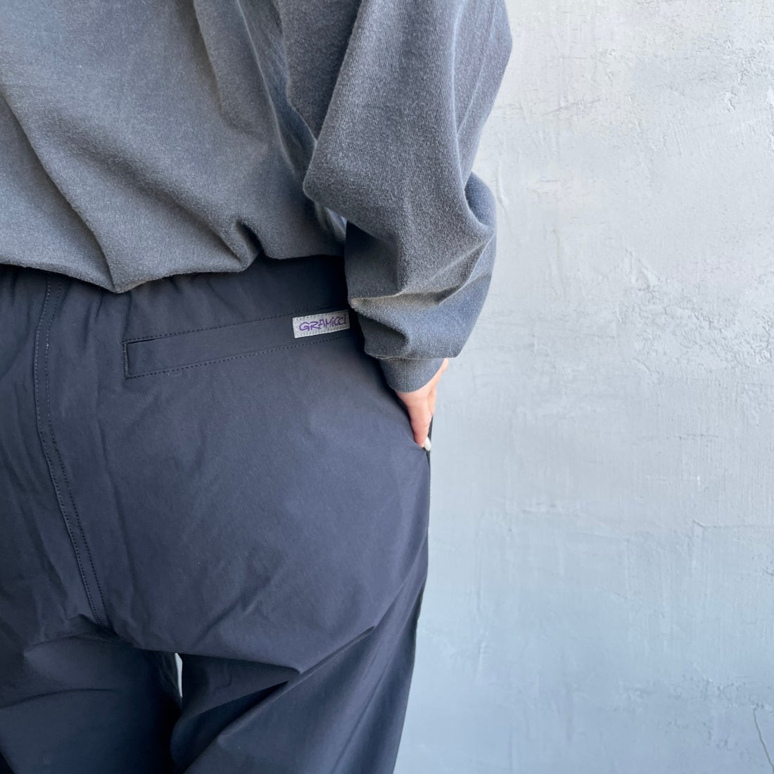 GRAMiCCi [グラミチ] 別注 エブリデイ ナイロンパンツ [GUP5-S2034-JF] BLACK