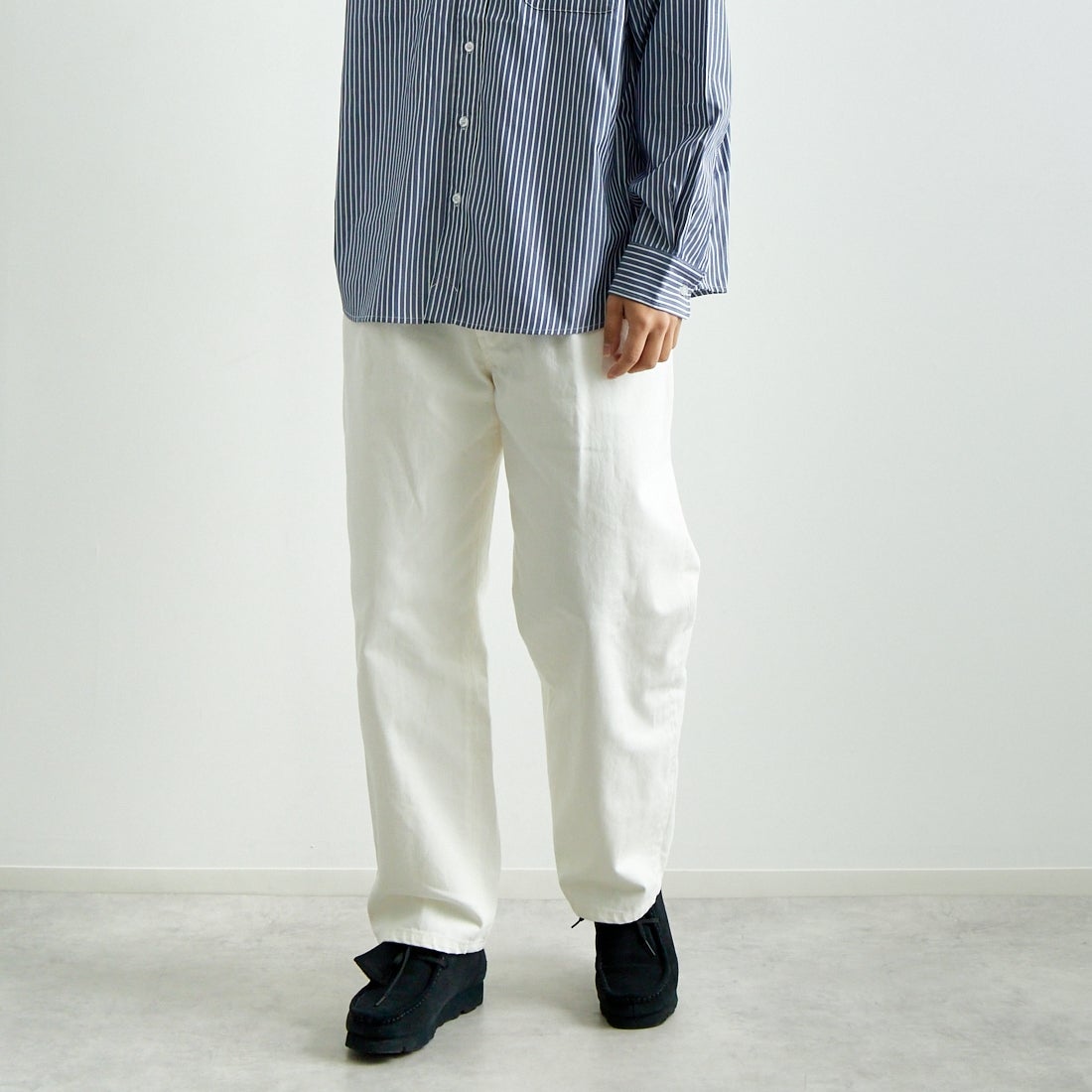 WHITE&&モデル身長：179cm 着用サイズ：46&&