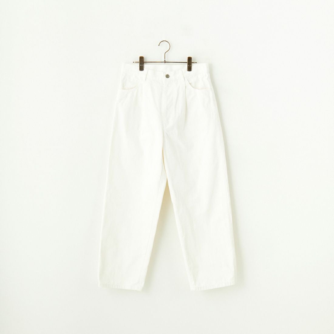 Noir Fabrik [ヌワールファブリック] デニムオーバルパンツ [1PDENIM-M-244-01-IN] WHITE