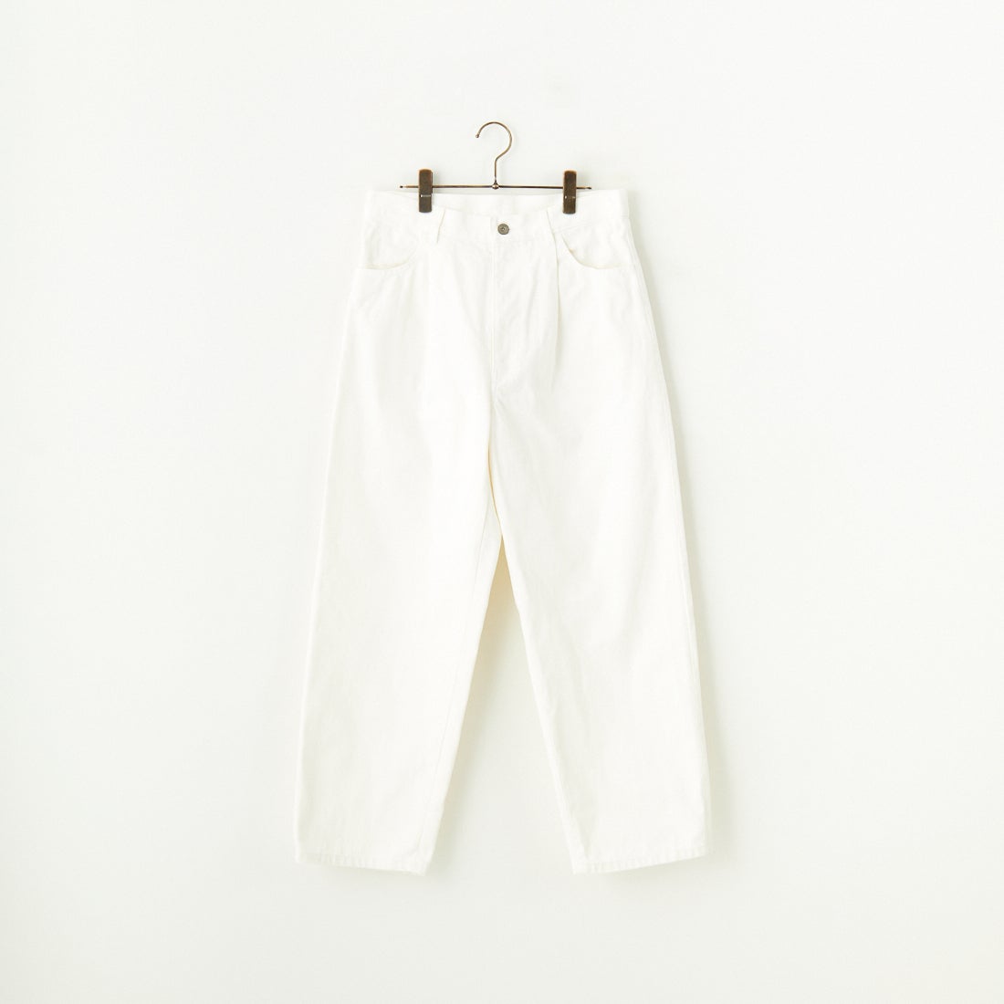 Noir Fabrik [ヌワールファブリック] デニムオーバルパンツ [1PDENIM-M-244-01-IN] WHITE