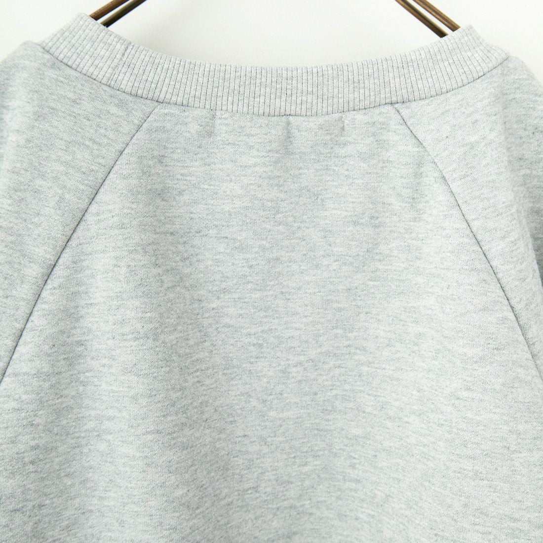 USINE [ユジーヌ] 裾レース裏毛スウェット [2510802] GRAY