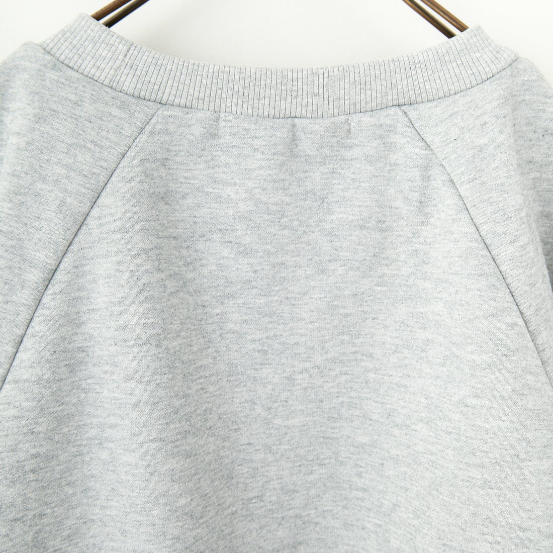 USINE [ユジーヌ] 裾レース裏毛スウェット [2510802] GRAY