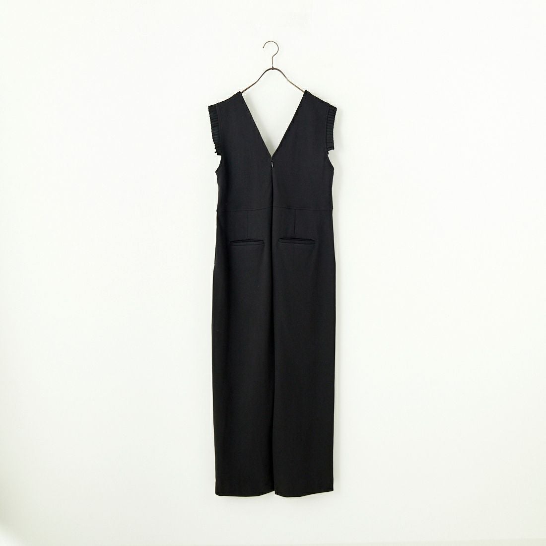 USINE [ユジーヌ] プリーツオールインワン [2510804] BLACK