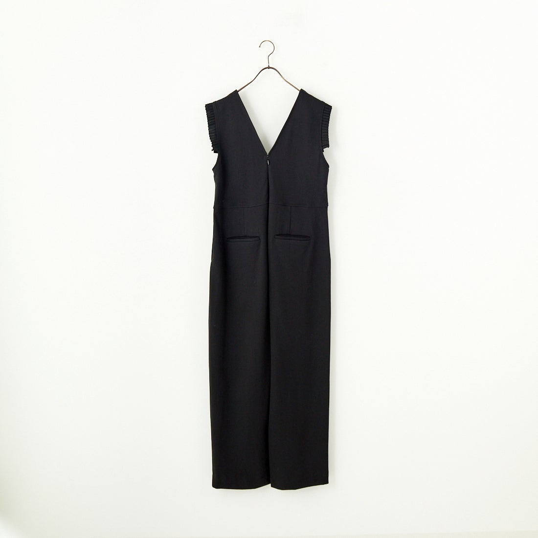 USINE [ユジーヌ] プリーツオールインワン [2510804] BLACK