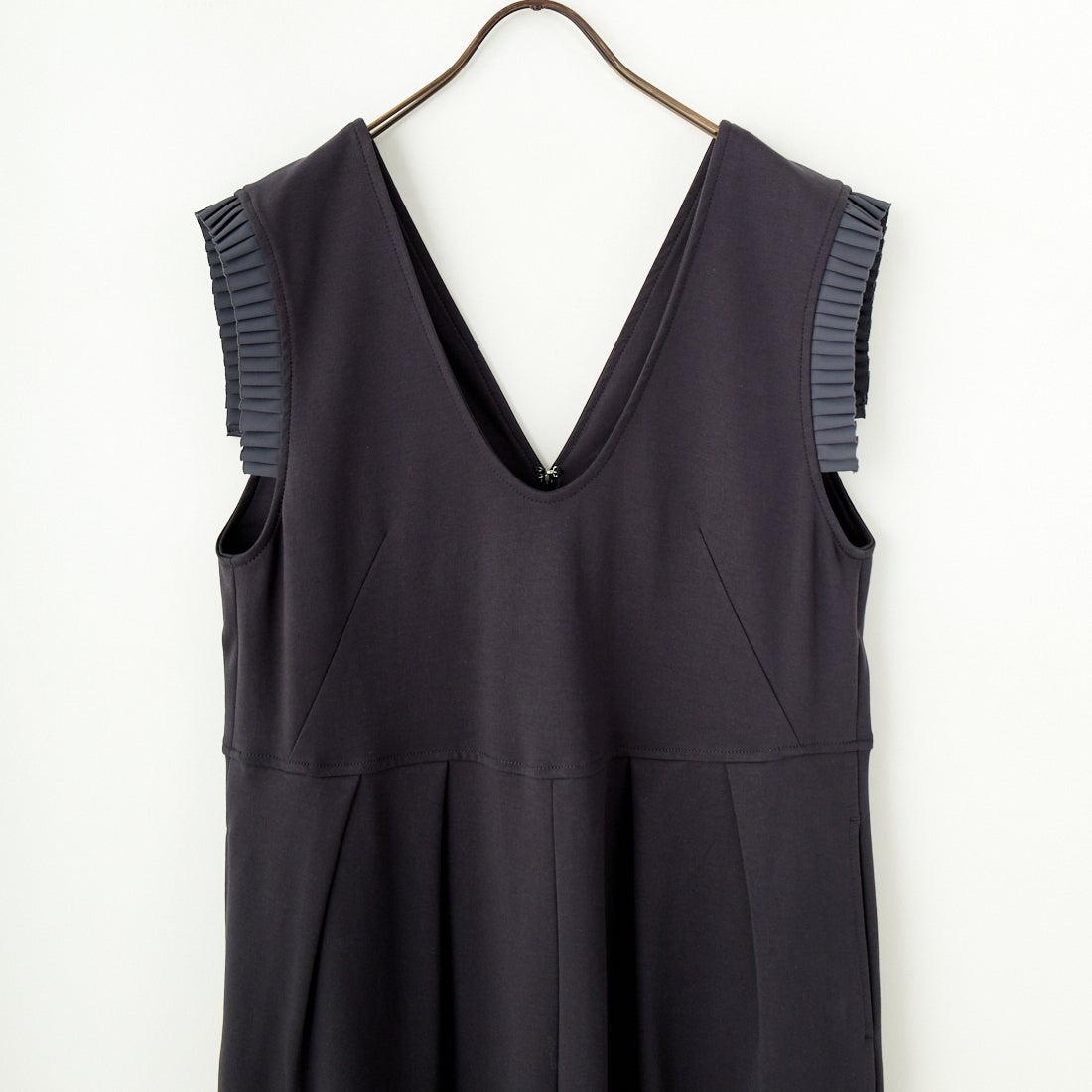 USINE [ユジーヌ] プリーツオールインワン [2510804] D.GRAY