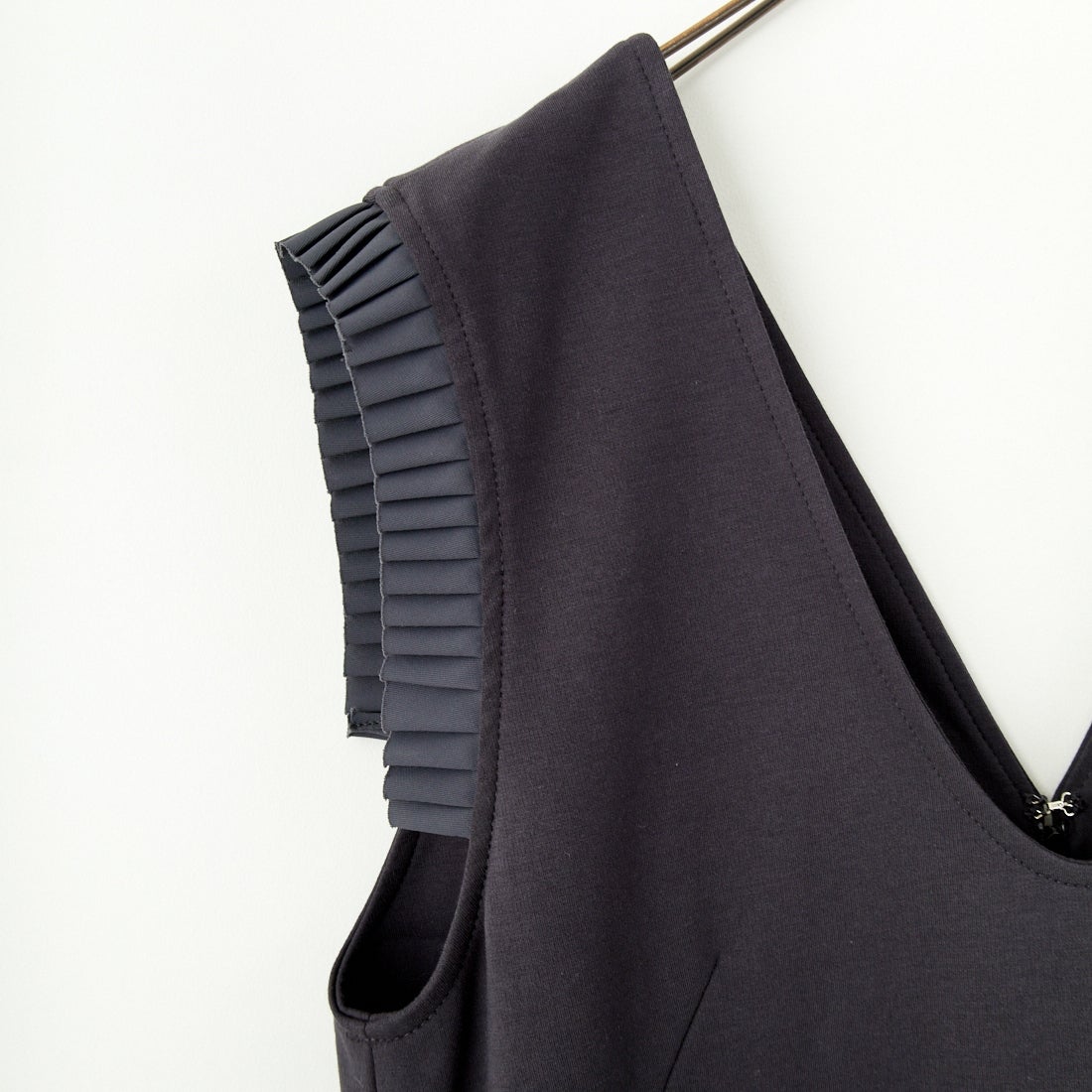 USINE [ユジーヌ] プリーツオールインワン [2510804] D.GRAY