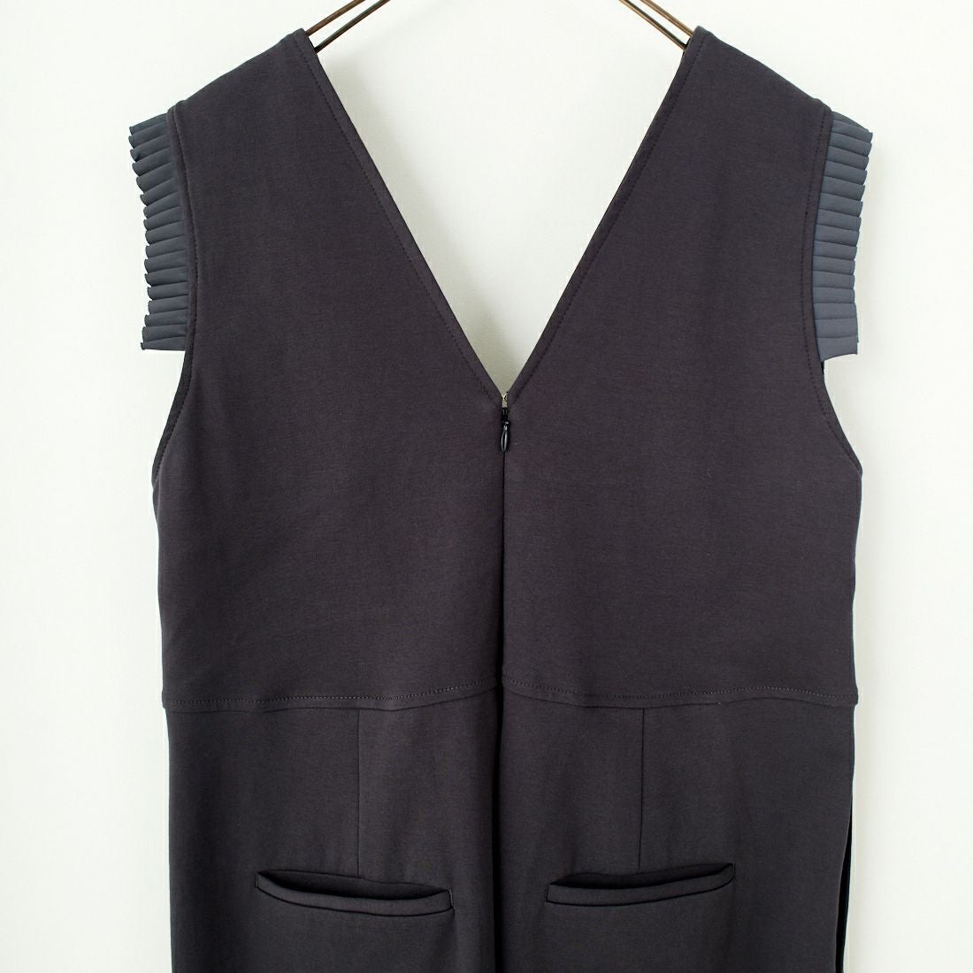 USINE [ユジーヌ] プリーツオールインワン [2510804] D.GRAY