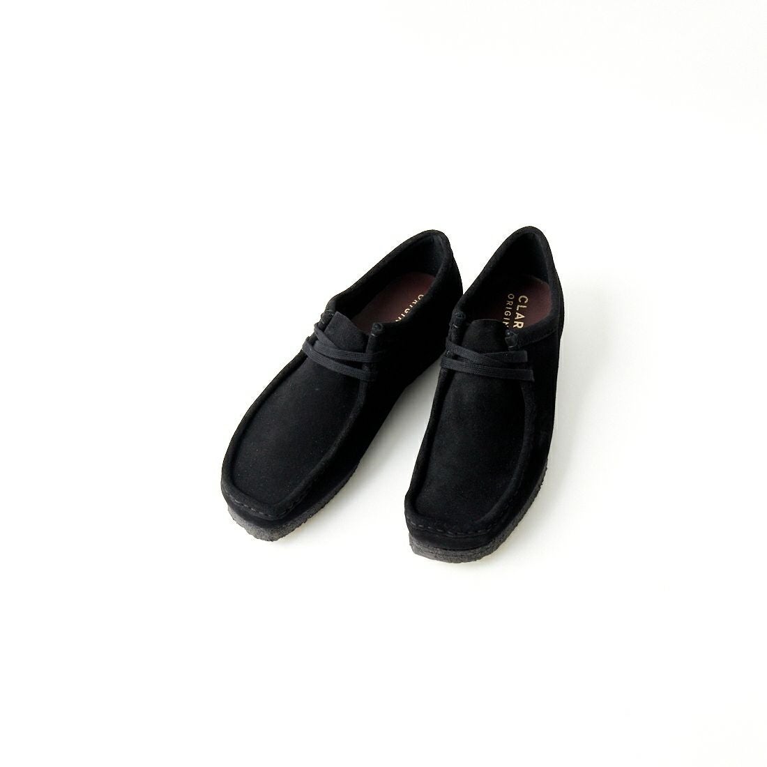 Clarks [クラークス] メンズ ワラビー(ブラックスエード) [26155519] BLACK