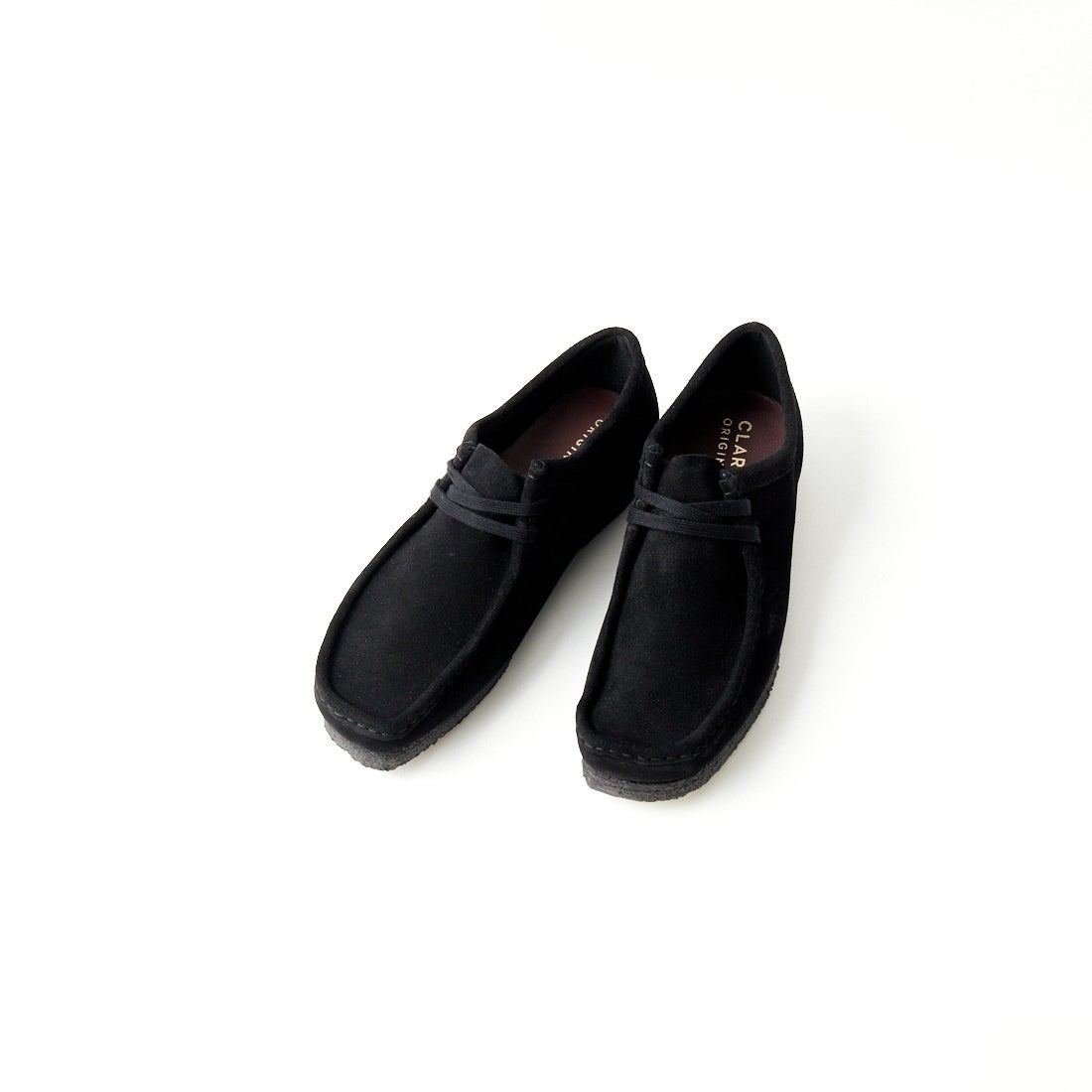 Clarks [クラークス] メンズ ワラビー(ブラックスエード) [26155519] BLACK