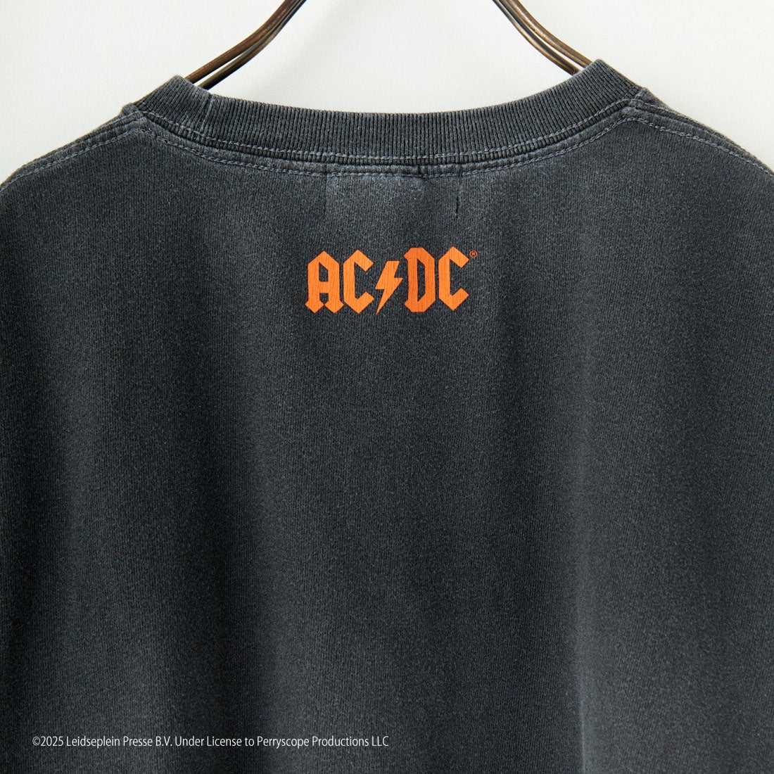 GOOD ROCK SPEED [グッドロックスピード] 別注 AC/DC ロックプリントTシャツ(TOUR 86) [INTN-022-JF] CHARCOAL