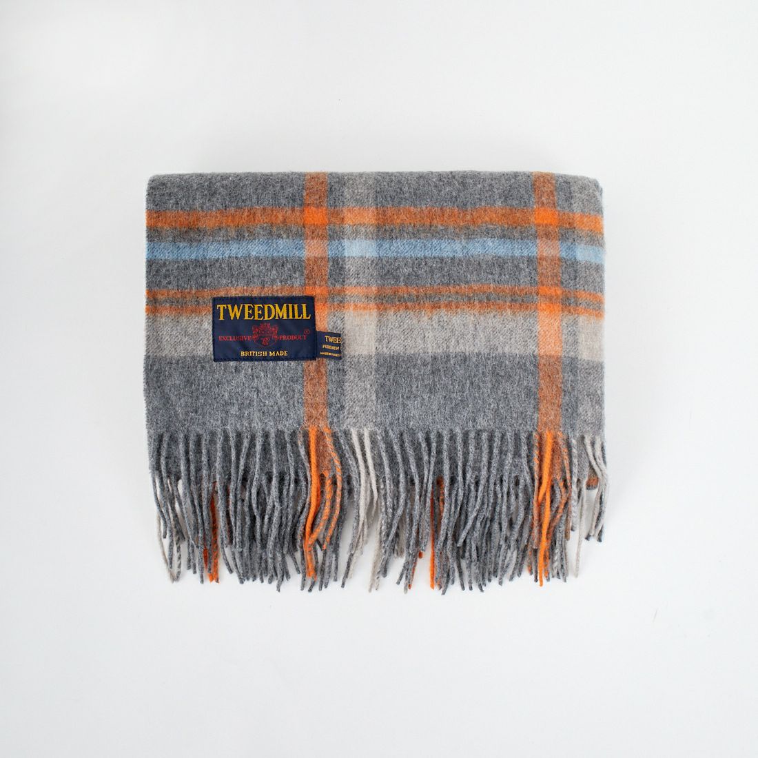 TWEED MILL [ツィードミル] 大判ストール [70-190-WP] HARBOUROSS