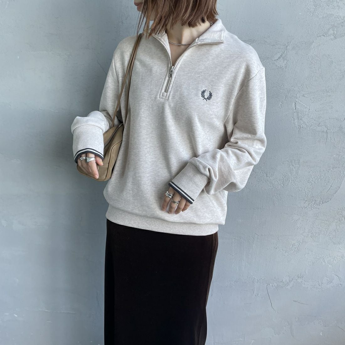 W50 PORRID&&モデル身長：158cm 着用サイズ：S&&