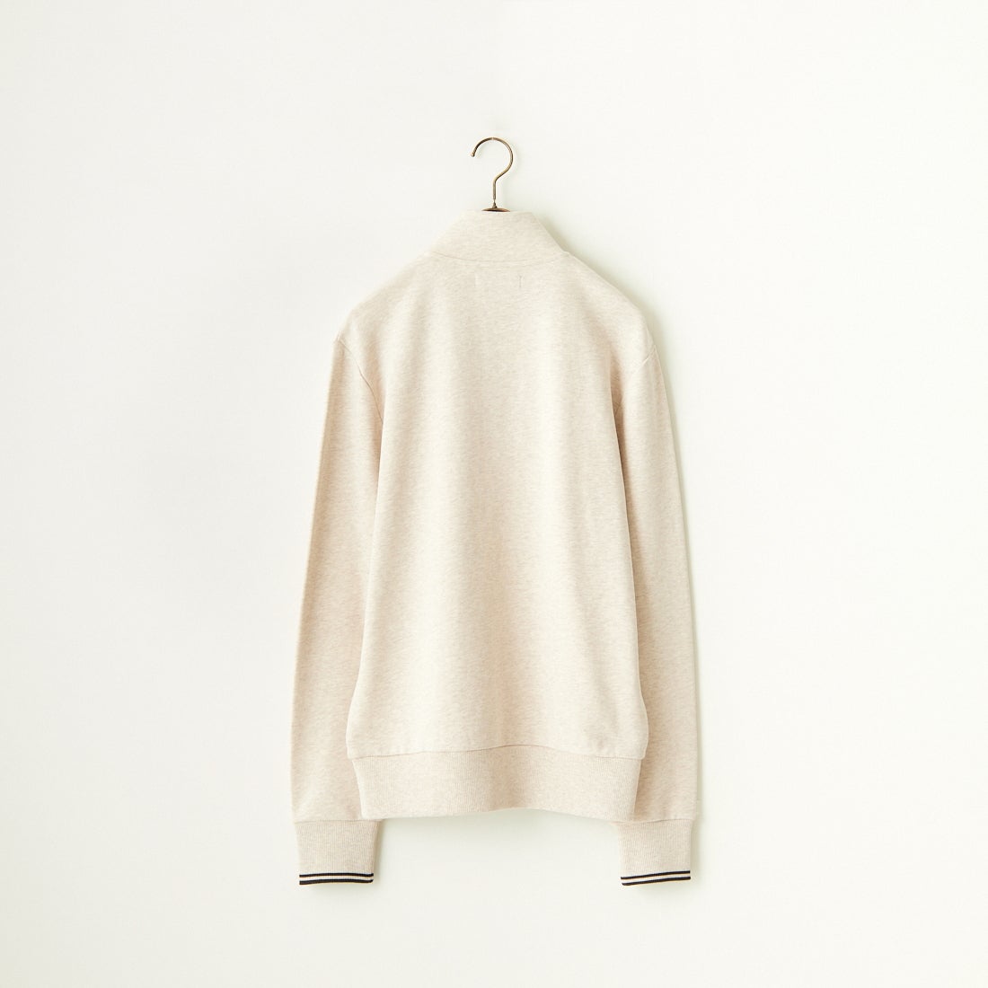 FRED PERRY [フレッドペリー] ワンポイントロゴ刺繍 ハーフジップスウェット [M3574] W50 PORRID