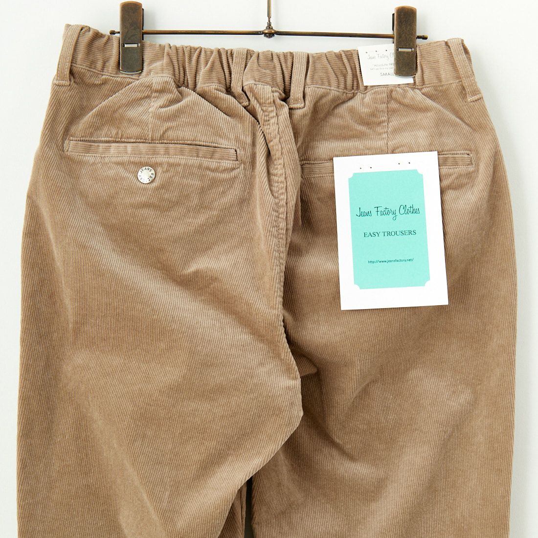 Jeans Factory Clothes [ジーンズファクトリークローズ] 16Wストレッチコーディロイ1Pイージートラウザー [JFC-244-057] 67 BEG