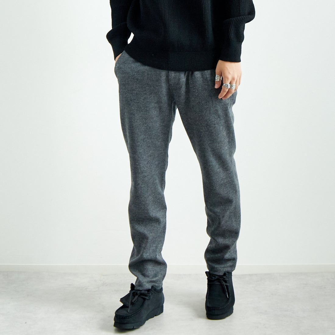 6S C.GRY&&モデル身長：179cm 着用サイズ：L&&