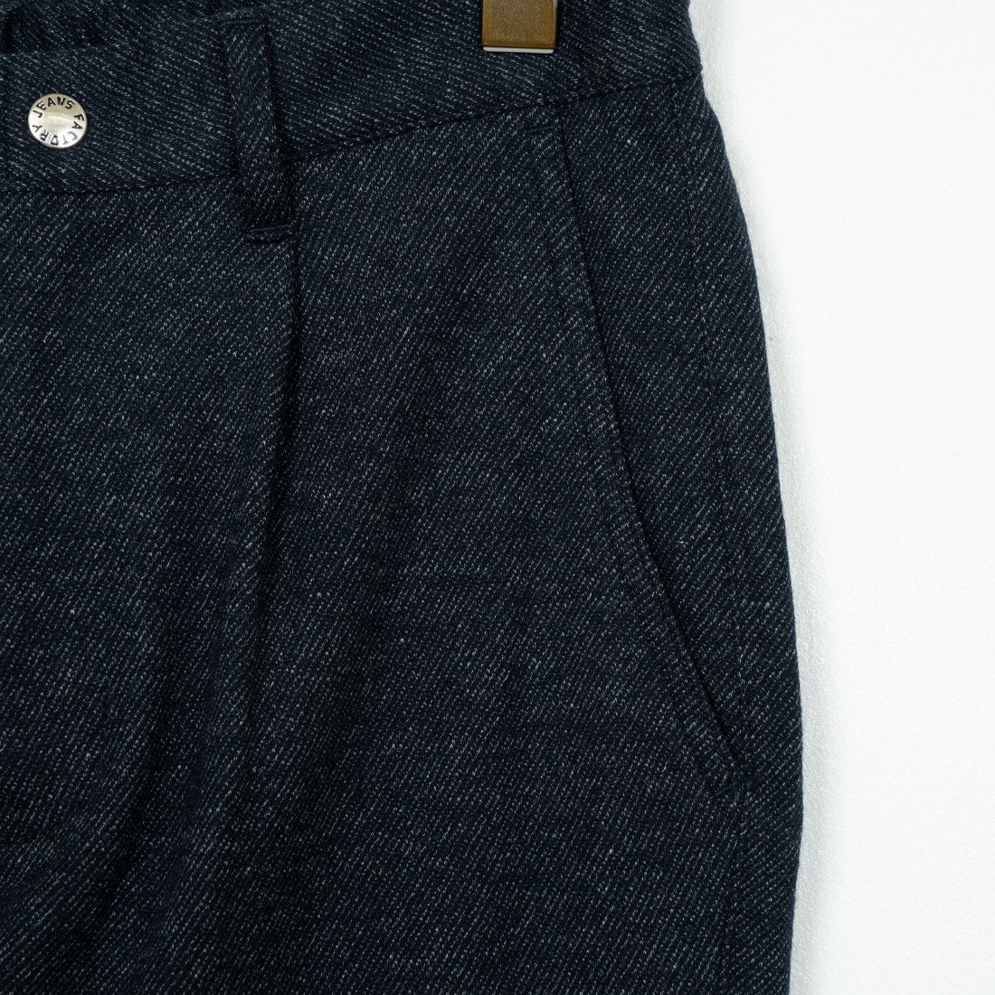 Jeans Factory Clothes [ジーンズファクトリークローズ] ウールジャージーイージートラウザー [JFC-244-059] 02 NVYﾂｲﾙ