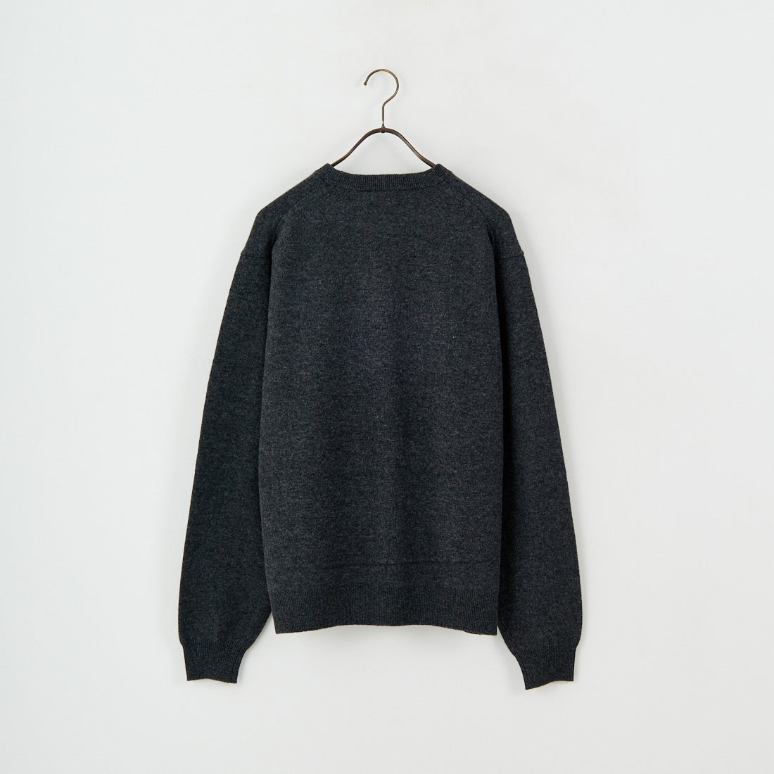 DANTON [ダントン] クルーネックプルオーバーニット [DT-D0028LMW] CARBON