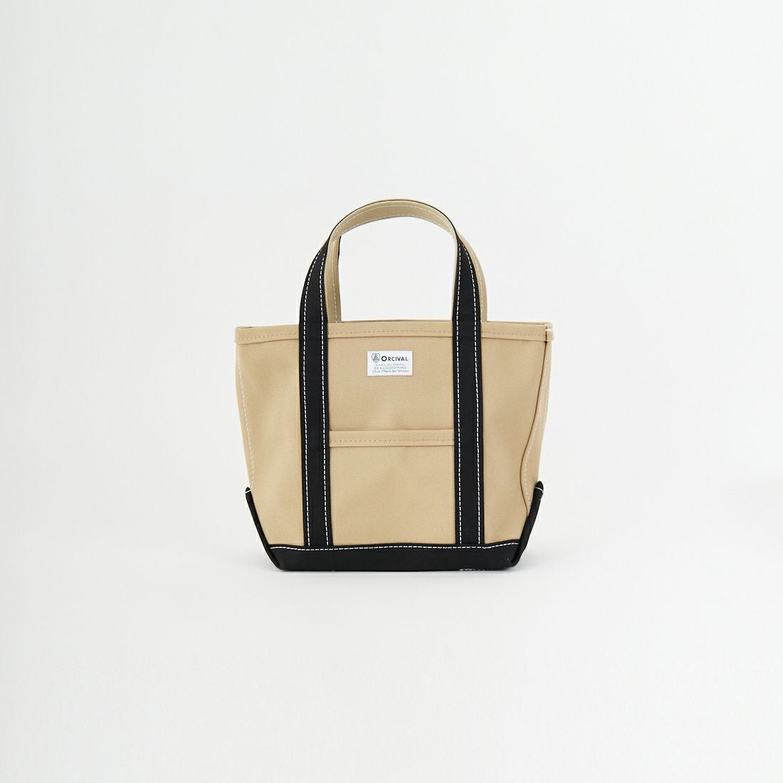 ORCIVAL [オーシバル] キャンバストートバッグ [OR-H0285KWC] LT.KHK/BK