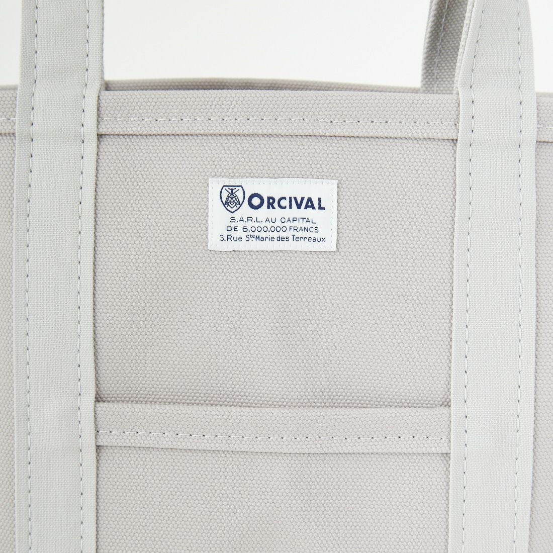ORCIVAL [オーシバル] キャンバストートバッグ [OR-H0285KWC] ICE GREY