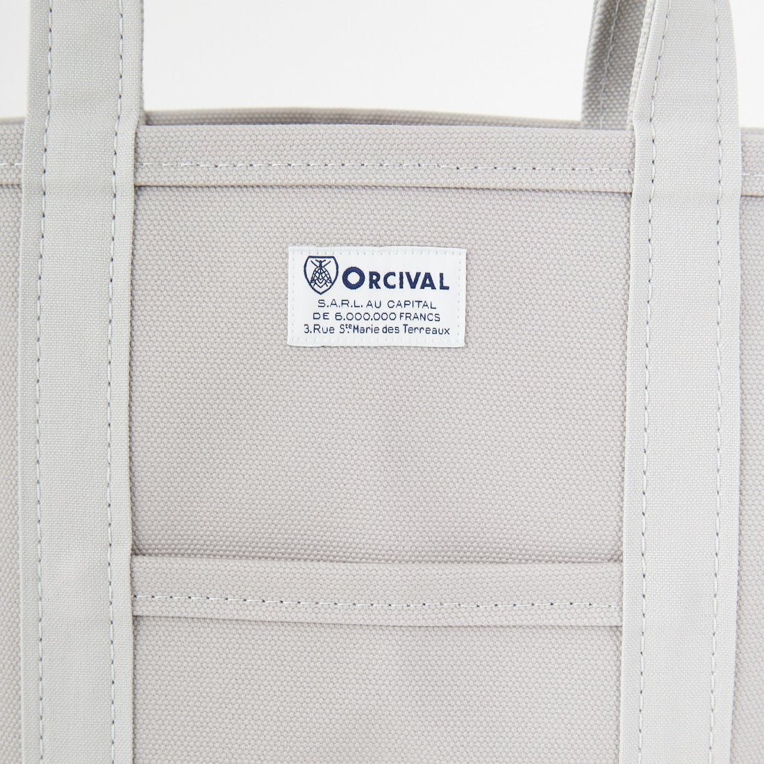 ORCIVAL [オーシバル] キャンバストートバッグ [OR-H0285KWC] ICE GREY