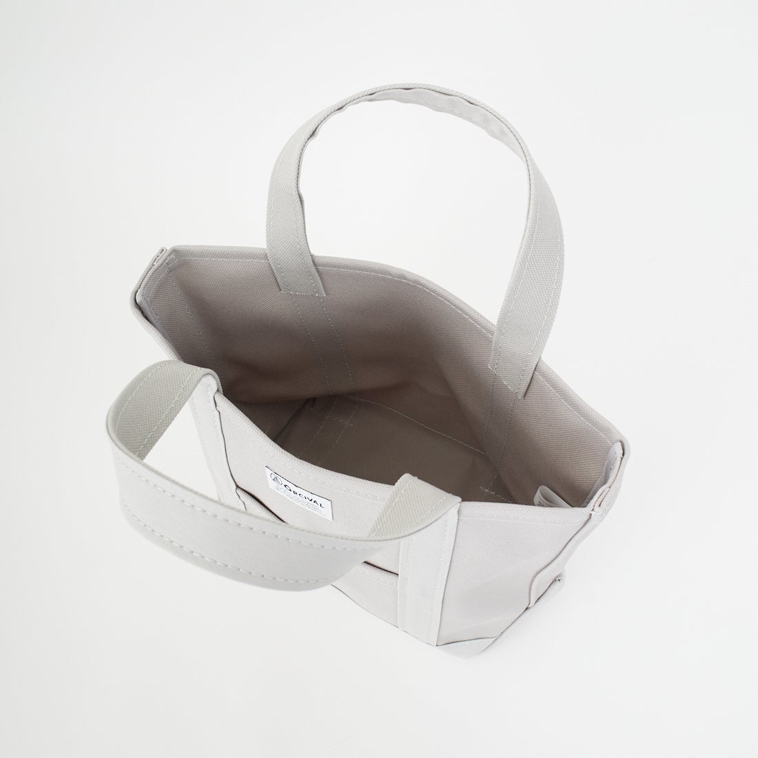 ORCIVAL [オーシバル] キャンバストートバッグ [OR-H0285KWC] ICE GREY