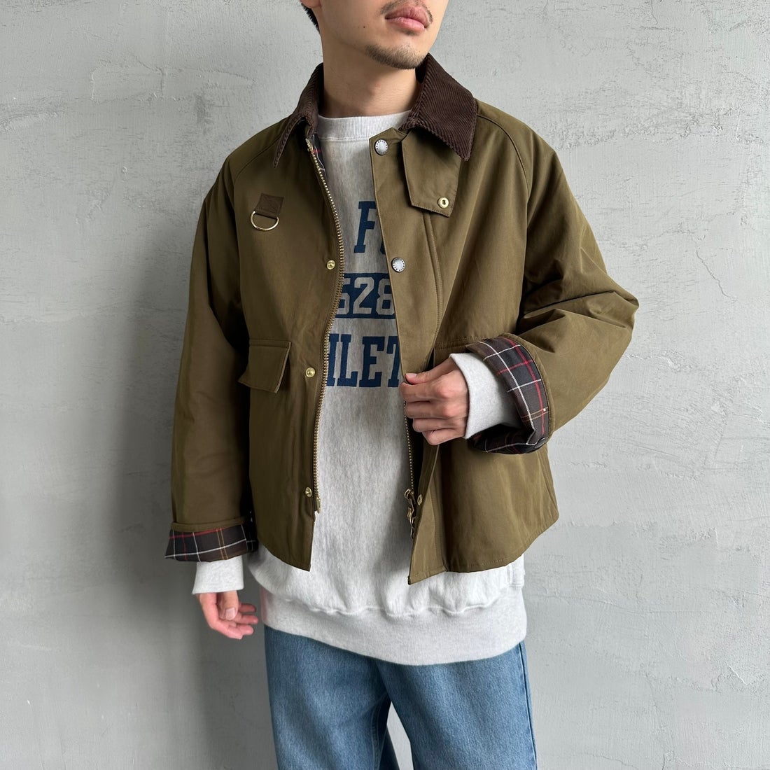 Barbour [バブアー] 別注 中綿入り SPEY スペイジャケット [MCAS151-JF