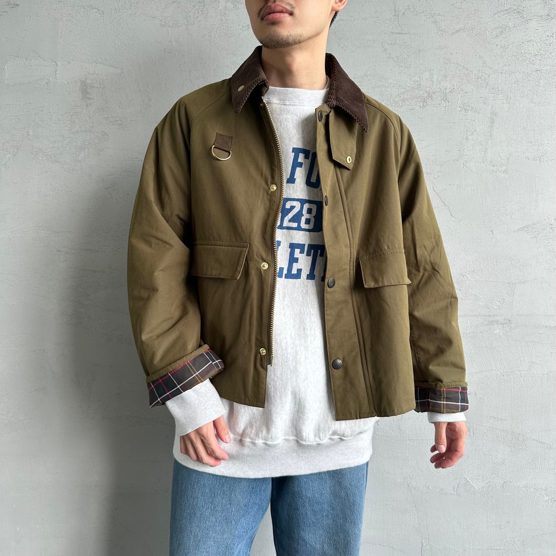 Barbour [バブアー] 別注 中綿入り SPEY スペイジャケット [MCAS151-JF