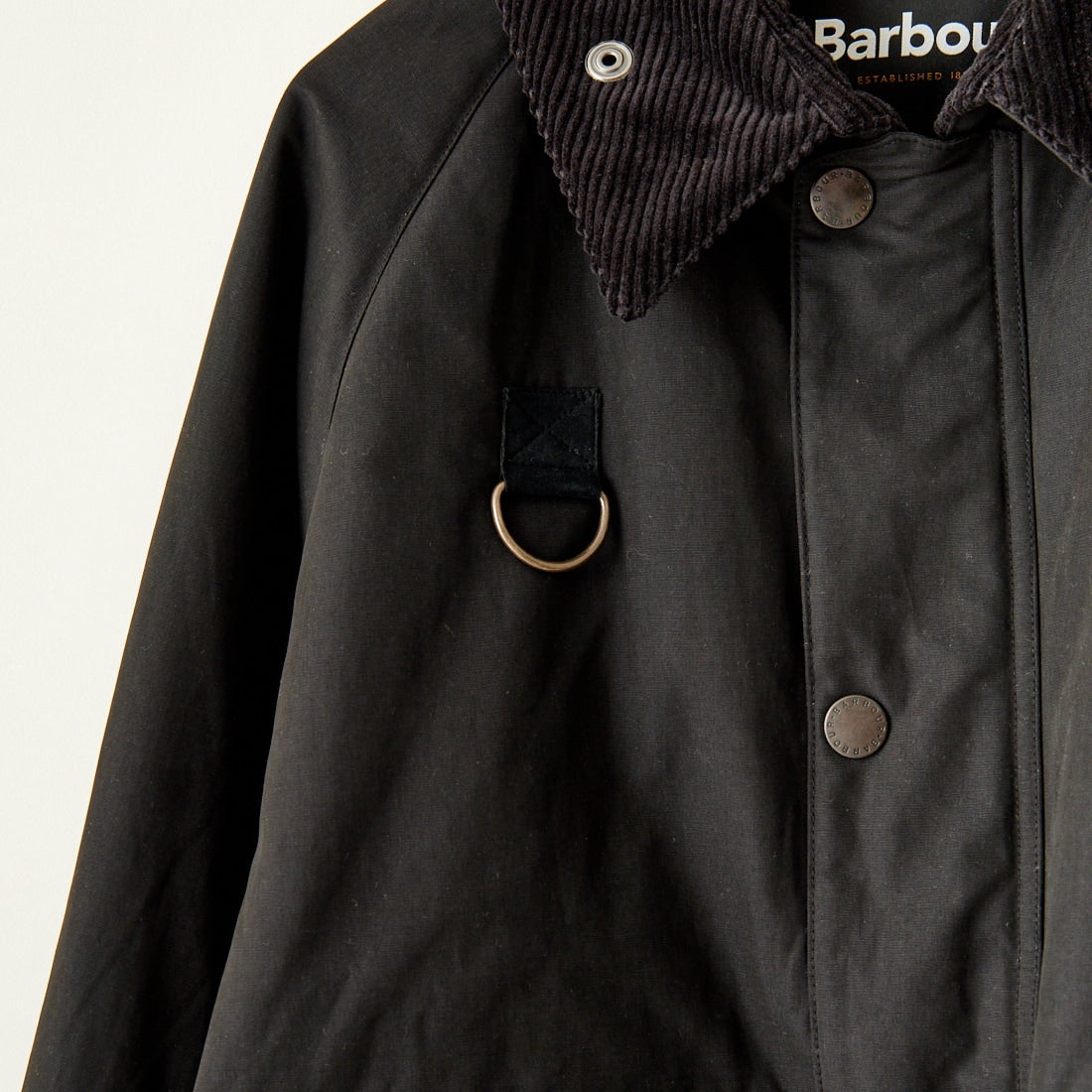 Barbour [バブアー] 別注 中綿入り SPEY スペイジャケット [MCAS151-JF] BLACK