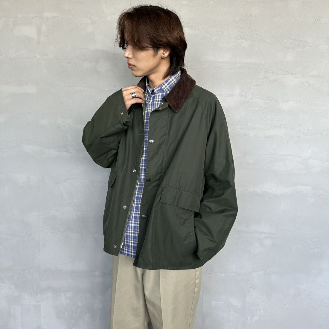 Barbour [バブアー] 別注 BORROWDALE ボロウデイルジャケット [MCAS148