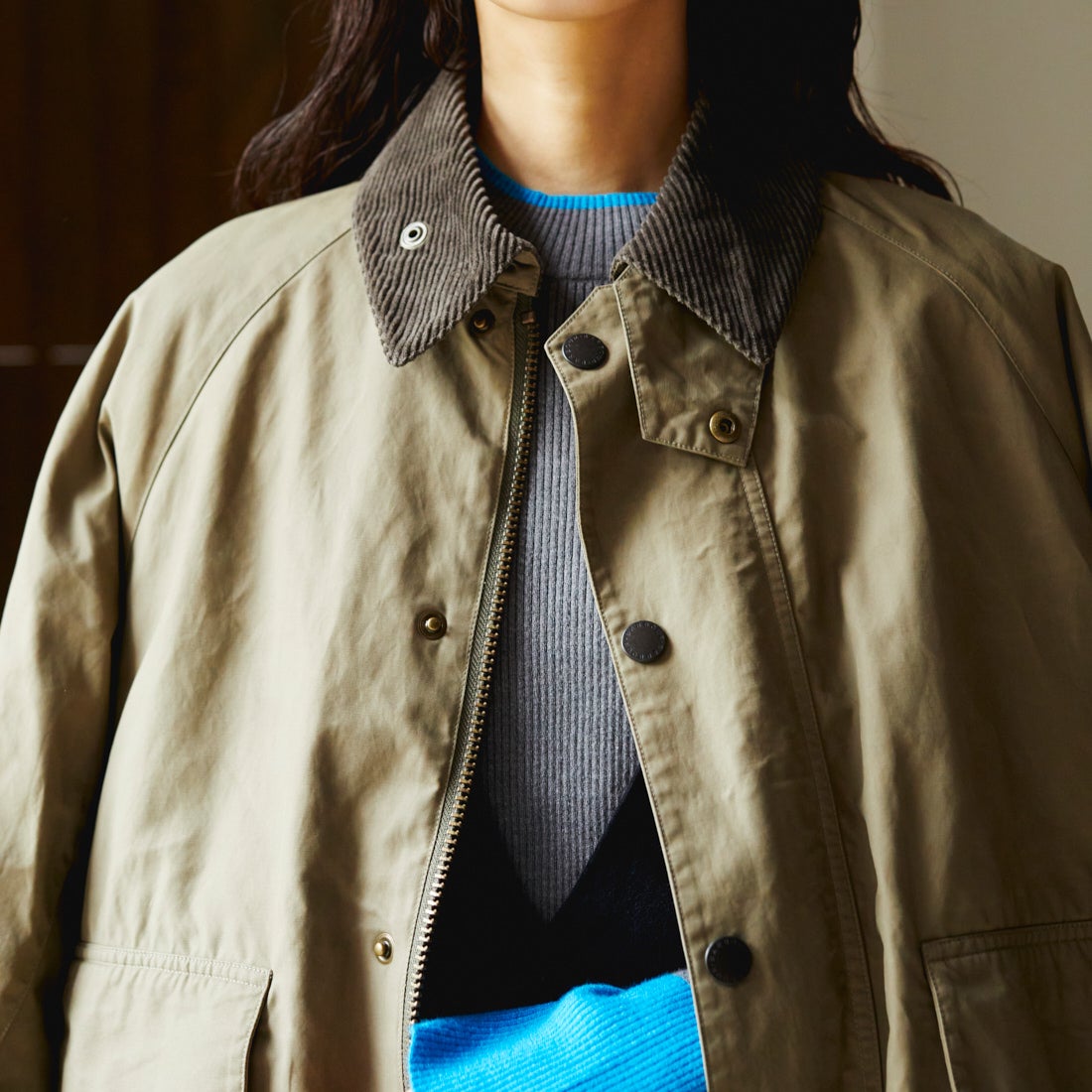 Barbour [バブアー] 別注 BORROWDALE ボロウデイルジャケット [MCAS148-JF] BEIGE