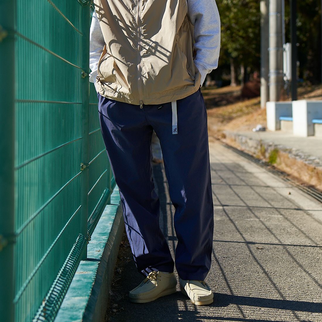 NAVY&&モデル身長：168cm 着用サイズ：L&&