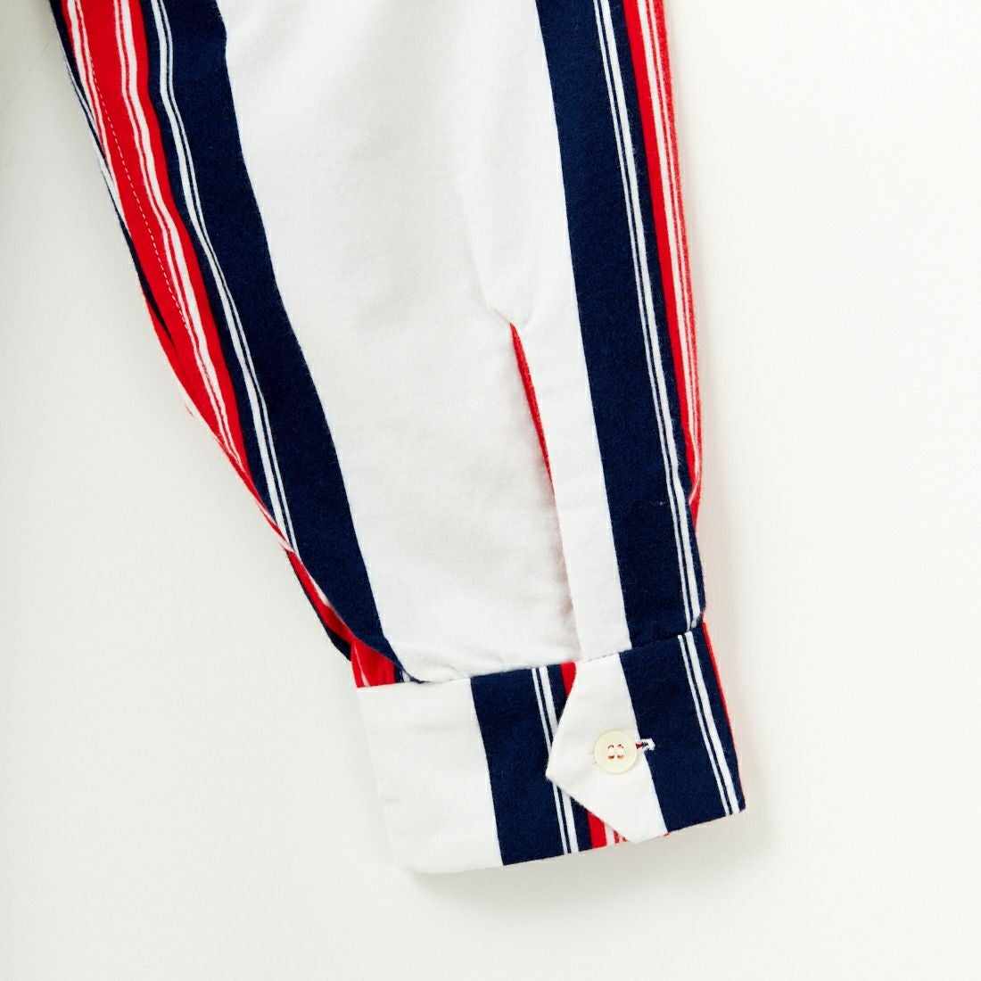 AiE [エーアイイー] ストライプペインターシャツ [PU617] A OFF WHIT