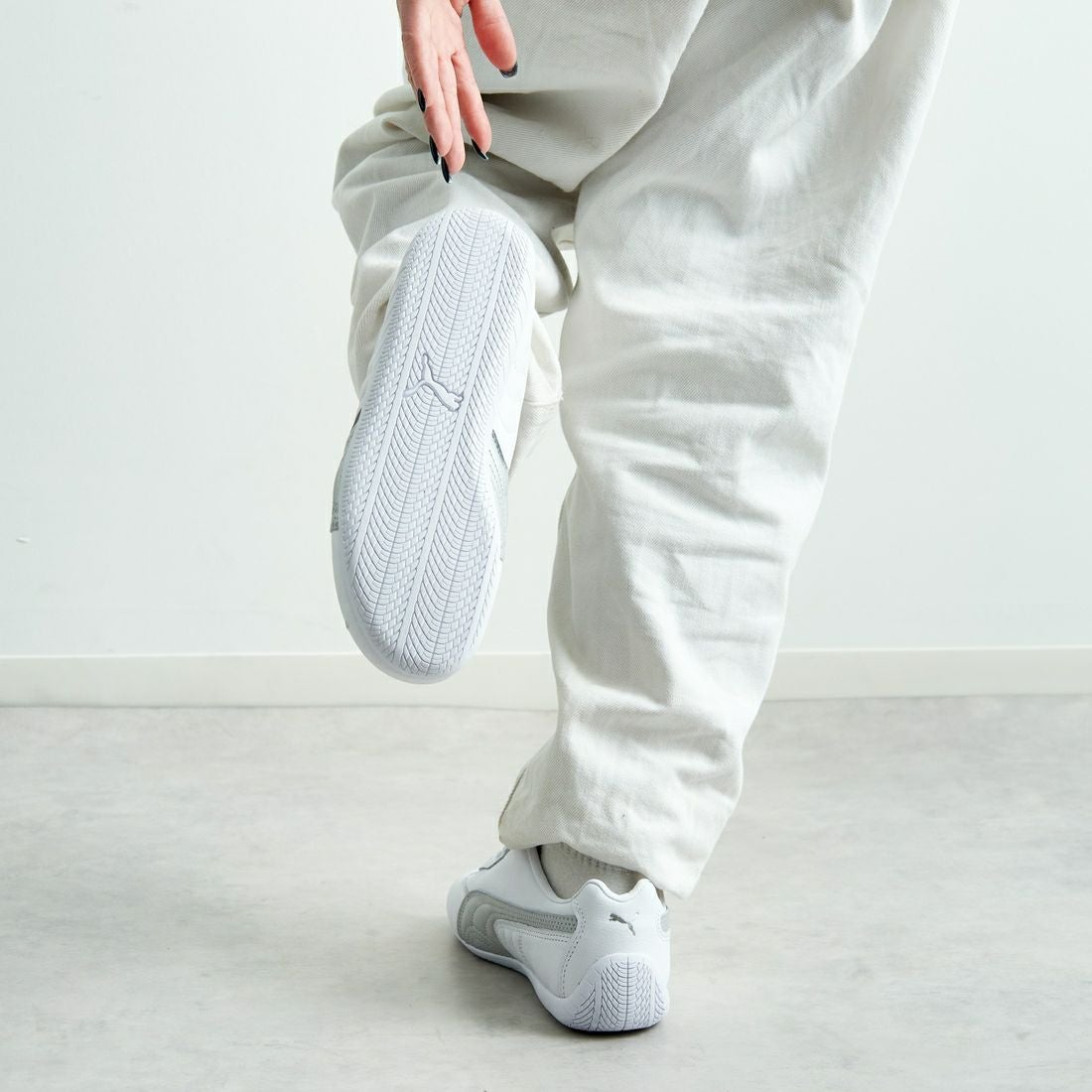 PUMA [プーマ] スピードキャット レザー [401603] 03 PUMA WH