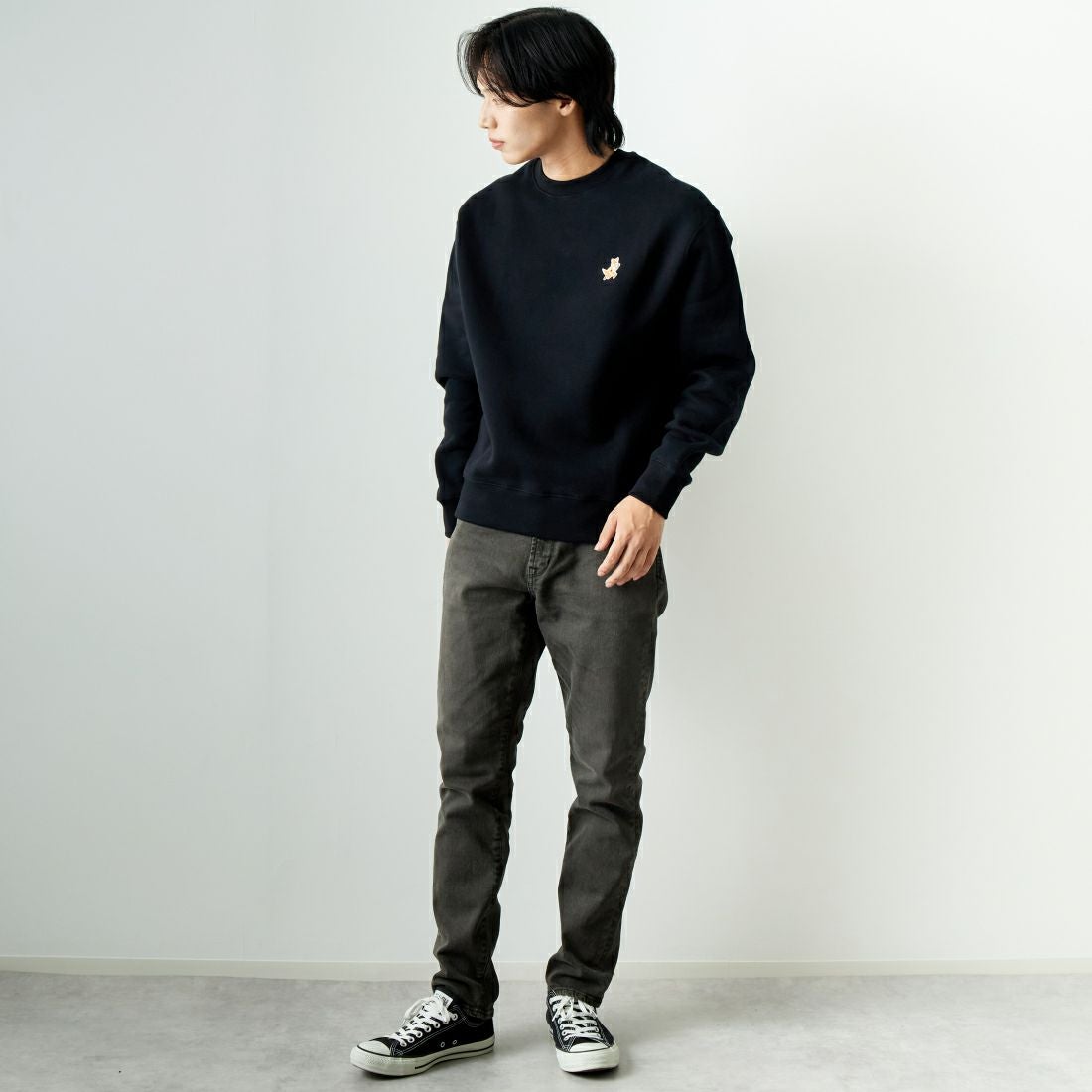 YANUK [ヤヌーク] テーパードデニム PHILIP2/フィリップ2 [57243211] OBS &&モデル身長：179cm 着用サイズ：30&&