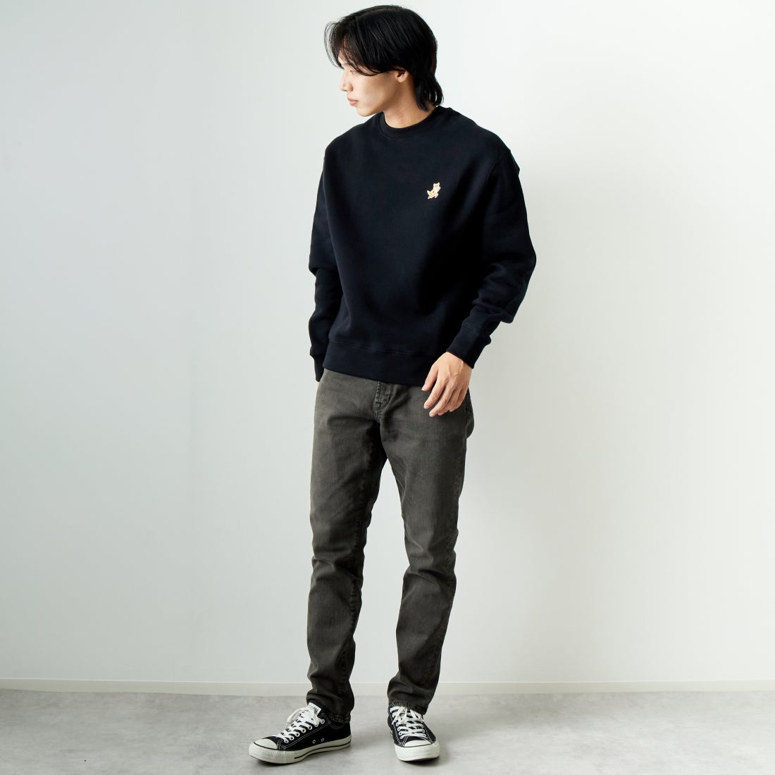 YANUK [ヤヌーク] テーパードデニム PHILIP2/フィリップ2 [57243211] OBS &&モデル身長：179cm 着用サイズ：30&&