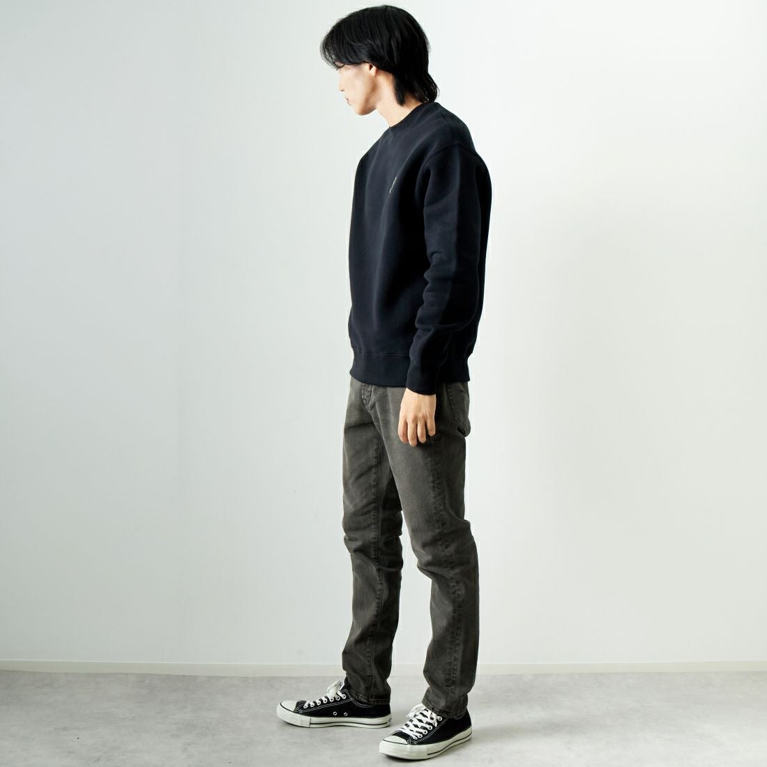 YANUK [ヤヌーク] テーパードデニム PHILIP2/フィリップ2 [57243211] OBS &&モデル身長：179cm 着用サイズ：30&&