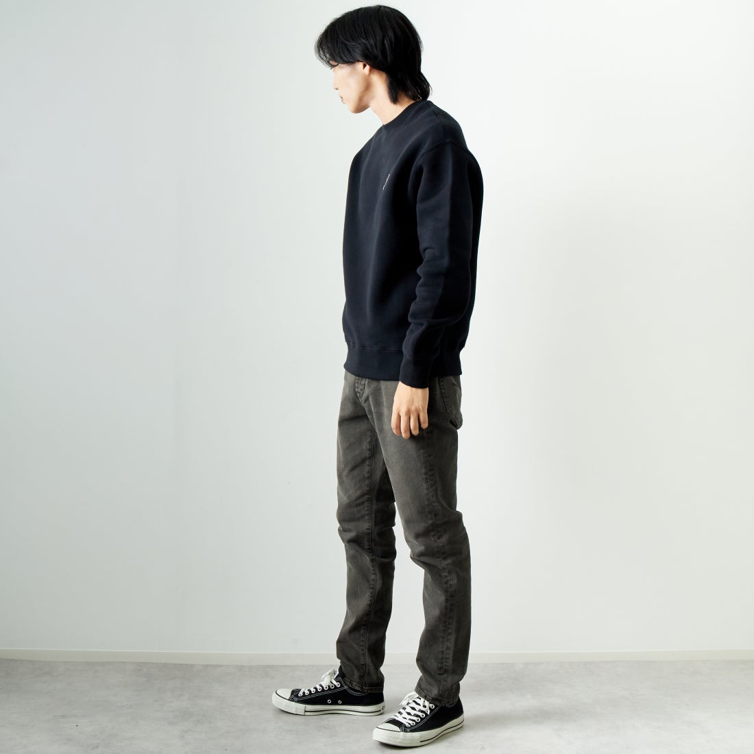 YANUK [ヤヌーク] テーパードデニム PHILIP2/フィリップ2 [57243211] OBS &&モデル身長：179cm 着用サイズ：30&&