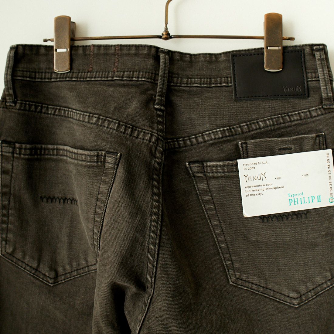 YANUK [ヤヌーク] テーパードデニム PHILIP2/フィリップ2 [57243211] OBS