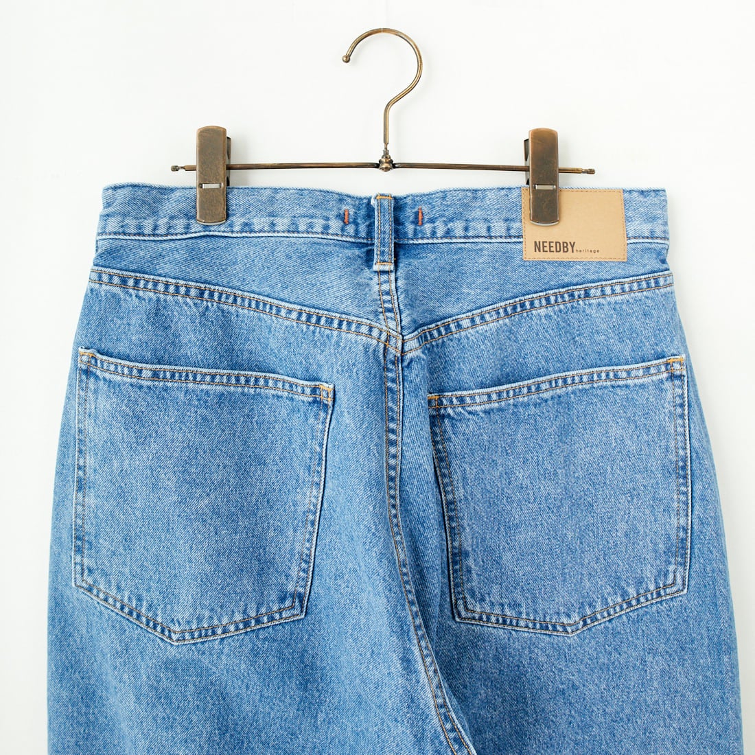 NEEDBY heritage [ニードバイヘリテージ] DANIEL ワイドテーパードデニム [N1C601937IMB] I-MD BLUE