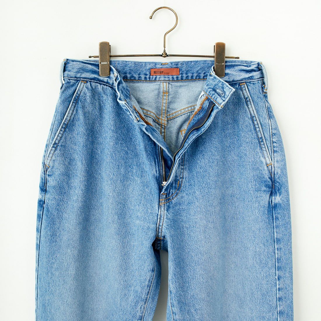 NEEDBY heritage [ニードバイヘリテージ] DANIEL ワイドテーパードデニム [N1C601937IMB] I-MD BLUE