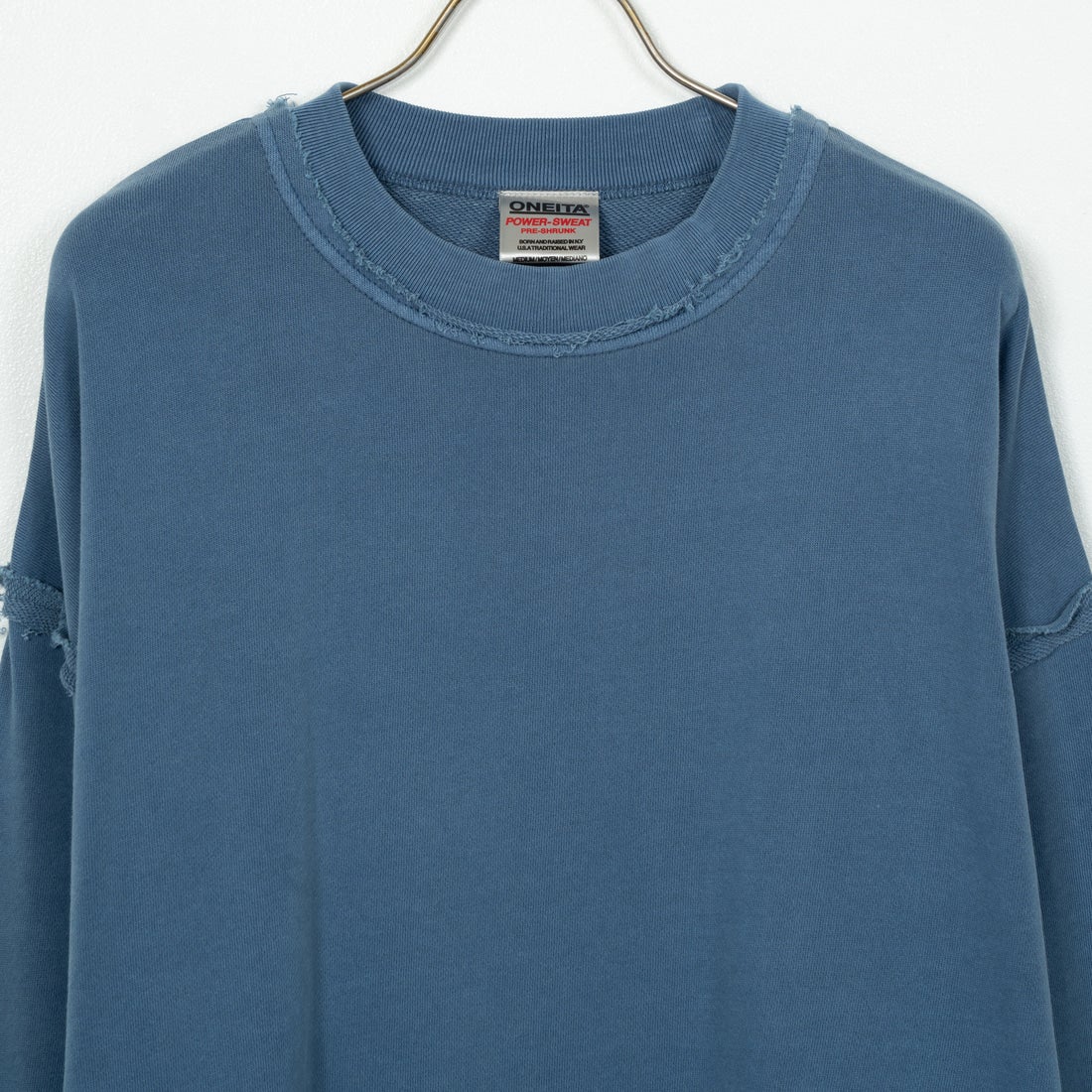 ONEITA [オニータ] 別注 インサイドアウト クルーネックスウェット [2423-442IN-JF] NAVY