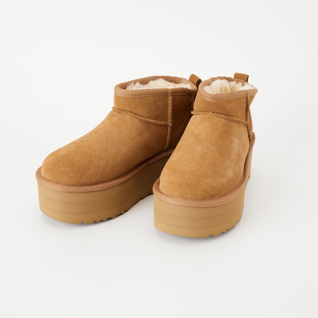 UGG [アグ] クラシック ウルトラ ミニプラットフォーム [1135092] CHESTNUT